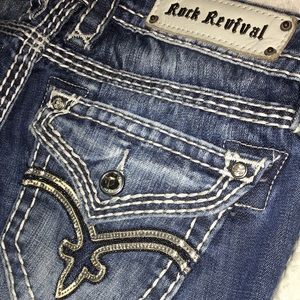 Rock Revival Bootcut Jeans 26 x 34